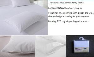 100% Cotton Terry Waterproof Pillow Protector