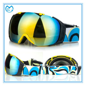 Adult Revo PC Lens Anti-Scratch OTG Goggles for Skiing Sports