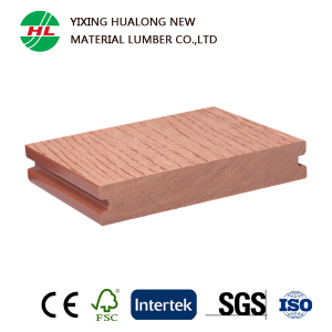 WPC Solid Decking Board for Outdoor with Ce SGS (M40)